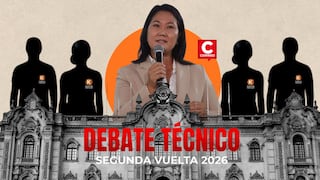 Debate técnico 2026: estos son los representantes de Keiko Fujimori para la segunda vuelta