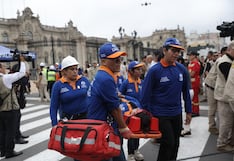 Así se desarrolló el II Simulacro Nacional Multipeligro en la Plaza de Armas de Lima (FOTOS)