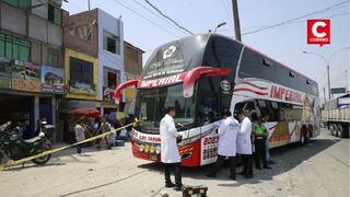 Otro atentado en Ate: disparan contra bus interprovincial (FOTOS)