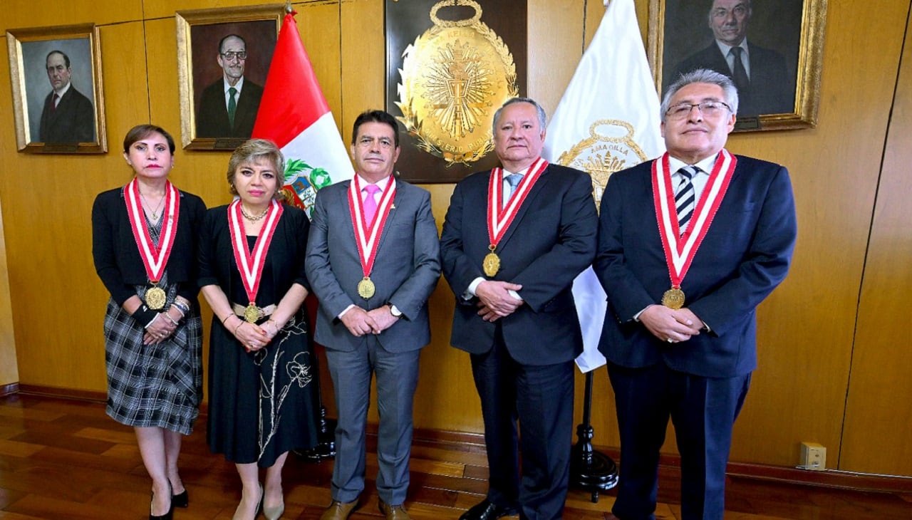 Tomás Gálvez venía ejerciendo el cargo de forma interina tras la salida de Delia Espinoza. (Fotos: X Ministerio Público)