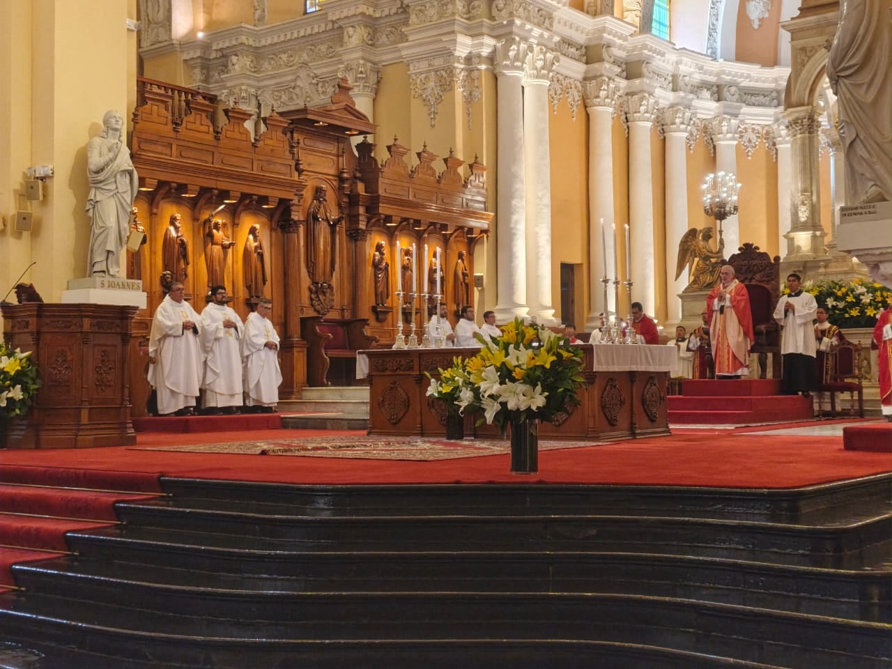 Arequipa recibió la bendición del papa León XIV, el mensaje fue retransmitido (Foto: Arzobispado)