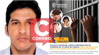 Ica: 18 años de cárcel contra padrastro por actos libidinosos en agravio de tres menores