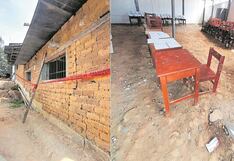 Piura: 330 alumnos pueden morir aplastados por aulas en mal estado en Ayabaca
