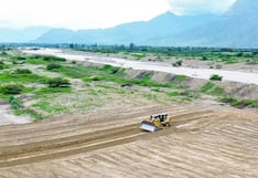 La Libertad: Ejecutan trabajos de encauzamiento en el río Chamán para proteger a las familias en Chepén