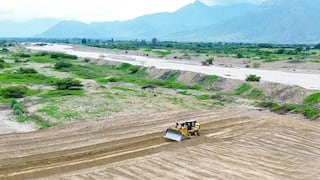 La Libertad: Ejecutan trabajos de encauzamiento en el río Chamán para proteger a las familias en Chepén