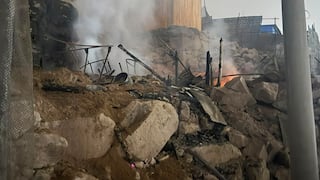 Tacna: Incendio arrasa vivienda precaria y enseres en ladera del cerro Intiorko