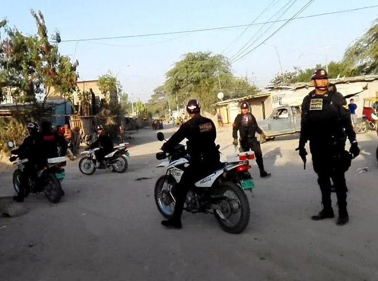 Operativo fue realizado en el distrito Veintiséis de Octubre