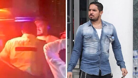 Vargas en altercado con policías