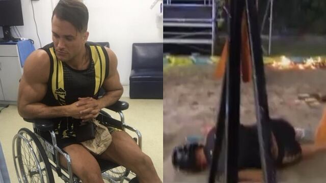 Fabio Agostini sufre aparatoso accidente durante juego y preocupa a sus seguidores (VIDEO)  
