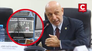 José Cueto sugiere a choferes protegerse con láminas antibalas ante asesinatos por extorsión (VIDEO)