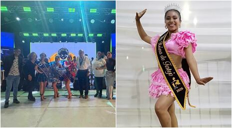 Pisqueña Kaori Román es coronada reina del festejo en el 52° Festival del Arte Negro en Cañete