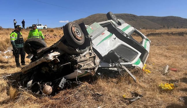 Puno: A siete se elevan los fallecidos tras el choque de vehículos en la vía Interoceánica