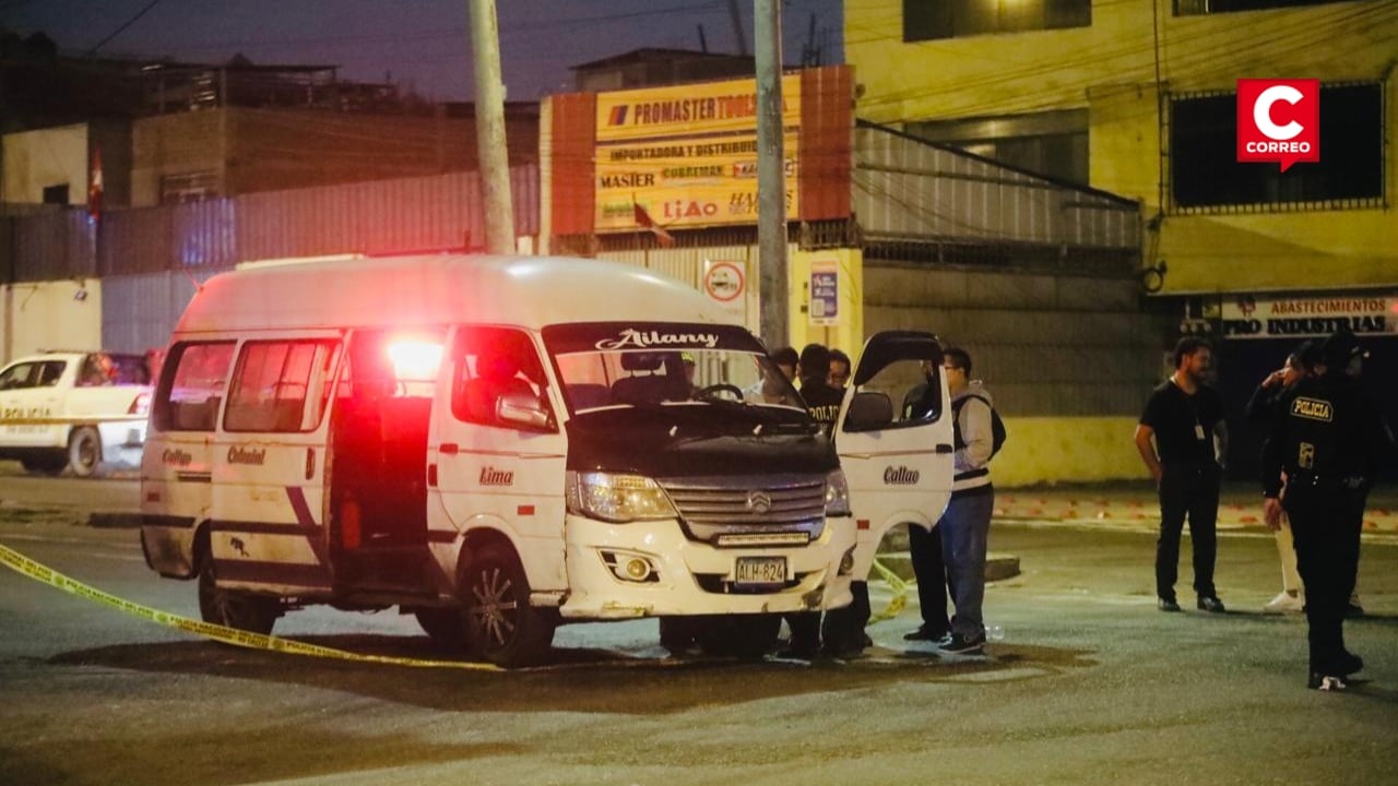 Cercado de Lima: conductora de combi fue asesinada a balazos en plena ruta hacia el Callao. Fotos: Fotos: César.grados@photo.gec