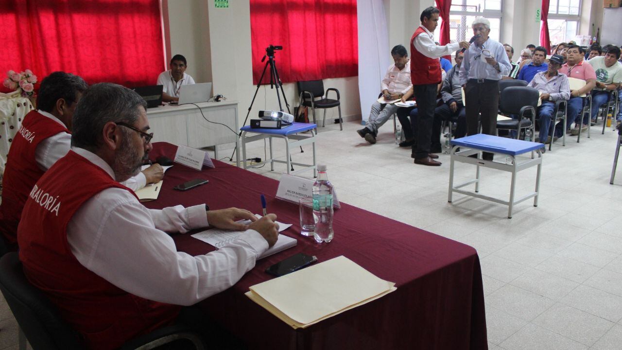 En audiencia pública “La Contraloría te escucha”, se realizará el 30 de abril en el auditorio de la Red de Salud de Otuzco.