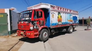 Asaltan camión y se llevan productos valorizados en más de 130 mil soles en La Libertad 