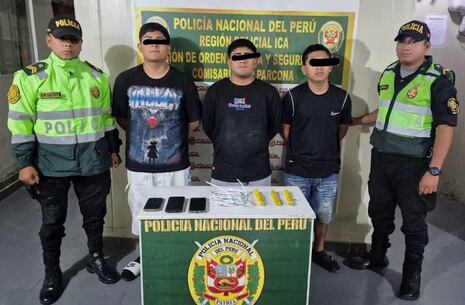 Ica: cae presunta banda vinculada a ataque con explosivos en Parcona