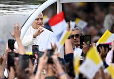 Papa León XIV llega a Lourdes, Francia, y es recibido entre aplausos de cientos de fieles