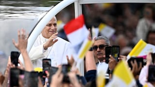 Papa León XIV llega a Lourdes, Francia, y es recibido entre aplausos de cientos de fieles