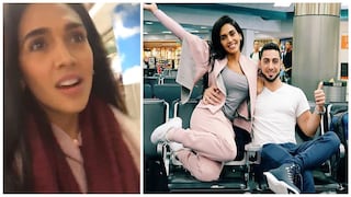 Vania Bludau fue sorprendida por su novio a punto de abordar un vuelo (VIDEO)