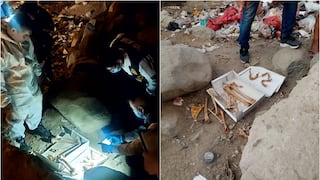 Ica: macabro hallazgo de restos óseos humanos antiguos en Parcona