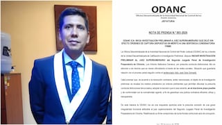 Chincha: investigan a juez Balbuena por dejar sin efecto órdenes de captura de Aldo Soto