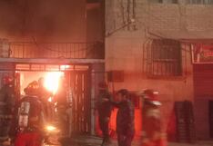 Tacna: Familia queda en la calle tras incendio de una vivienda y depósito en el Cercado