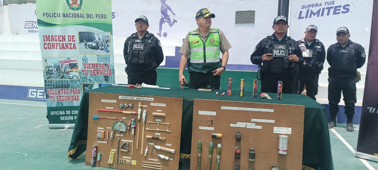 Muestra de las consecuencias de manipular pirotécnicos. (Foto: GEC)