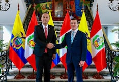 Jerí y Noboa anuncian ofensiva conjunta contra la delincuencia transnacional en frontera Perú–Ecuador