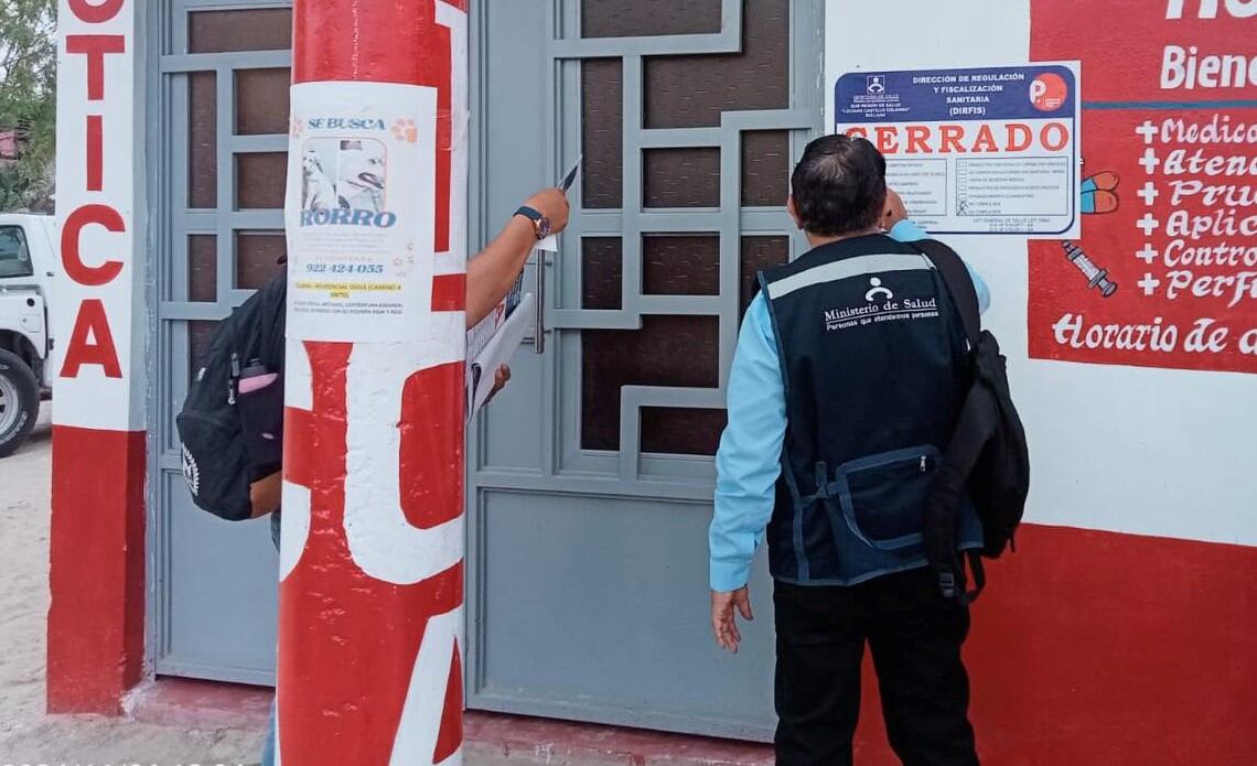 Medida fue efectuada tras un operativo realizado por las autoridades