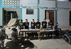 Piura: Policía captura a cuatro implicados en tráfico ilícito de drogas