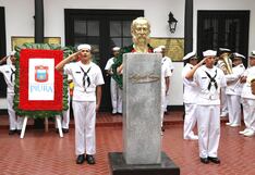 Piura rindió tributo al Gran Almirante Miguel Grau en el 191° aniversario de su natalicio