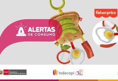 Retiran del mercado juguete para bebés por riesgo de asfixia