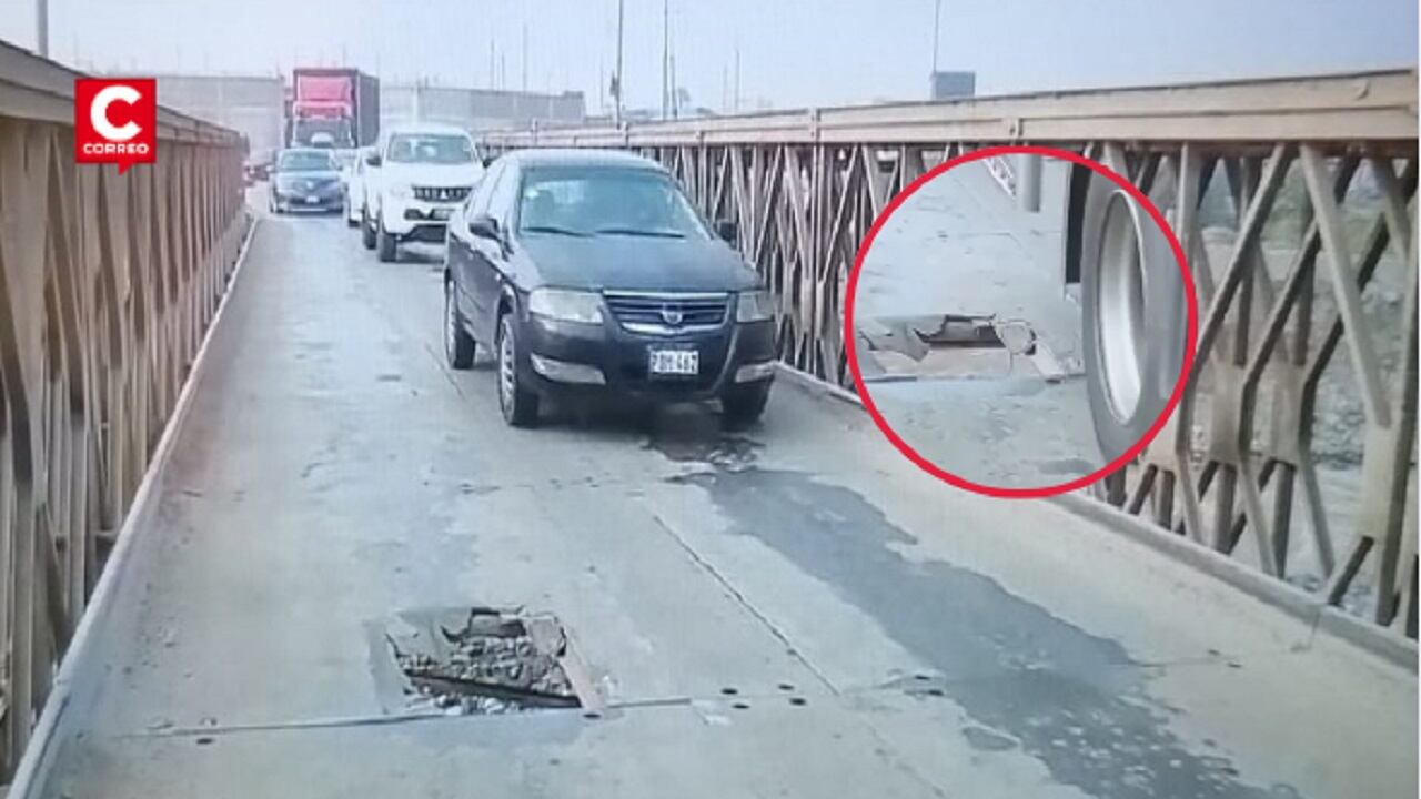 Puente Santa Clara. (Foto: captura América Tv)
