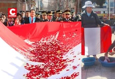 Puno: Protestas y desfiles con motivo del Día de la Bandera (FOTOS y VIDEO)