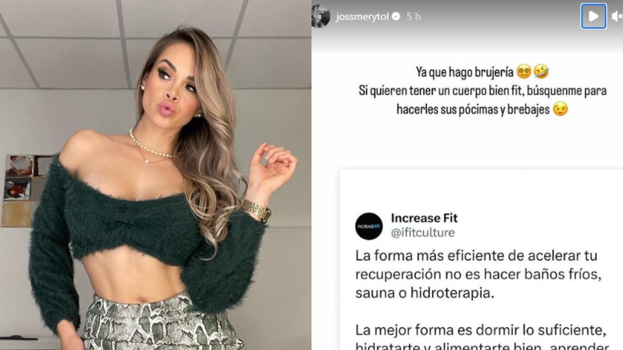 Jossmery Toledo responde a Paolo Hurtado por supuesta brujería.
