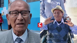 Elecciones 2026: adultos mayores de 101 y 103 años sorprendieron al acudir a votar en la segunda vuelta