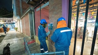 Realizan operativos nocturnos contra hurto de energía en Santa Margarita y Av. Santa Rosa en Piura