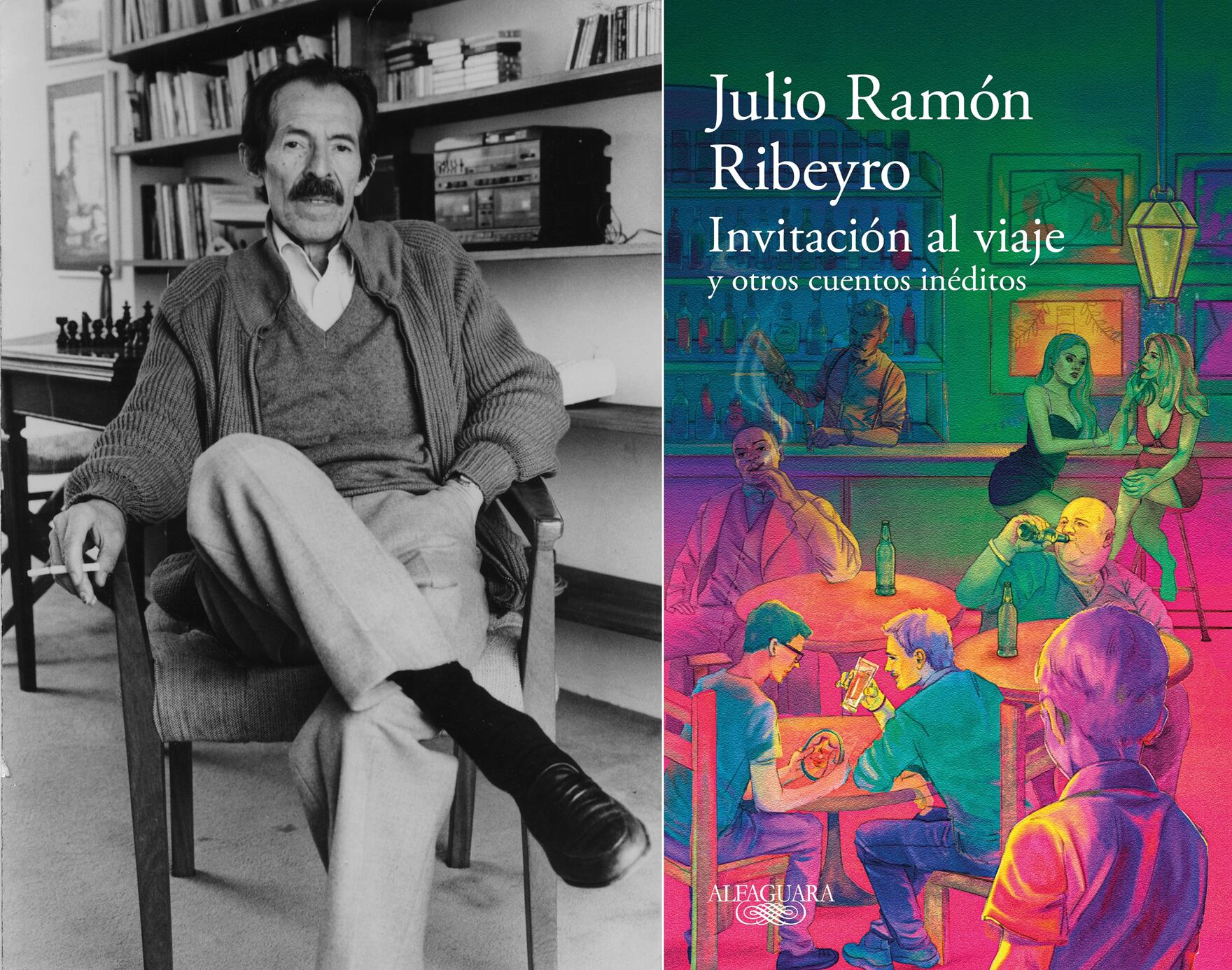 "Invitación al viaje" reúne cinco cuentos inéditos de Ribeyro, escritos en la década del 70 (Foto: Alfaguara)