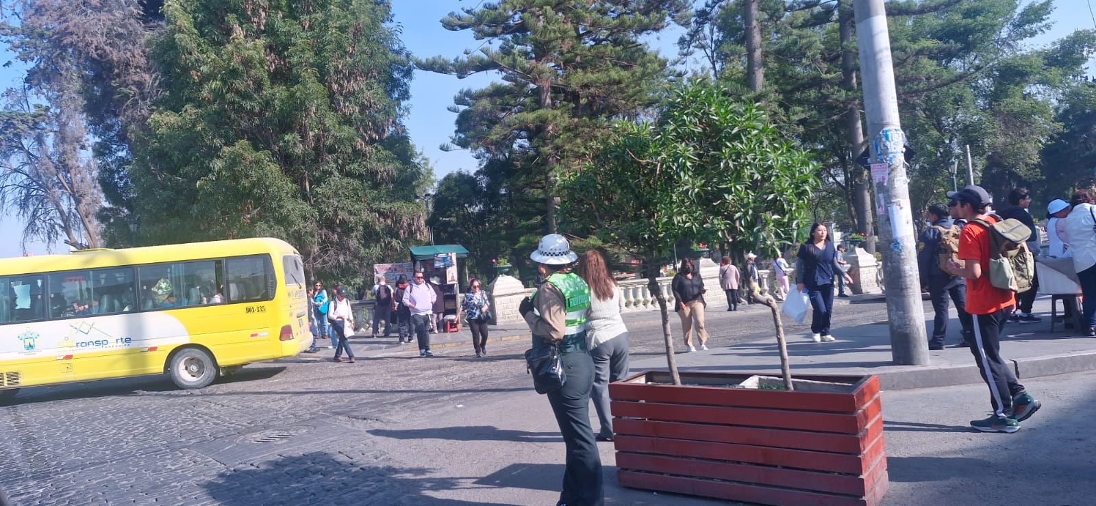 Municipalidad evalúa el tránsito libre en Arequipa por falta de unidades del SIT (Foto: Omar Cruz/@photo.gec)