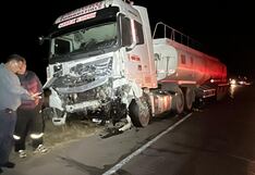 Puno: Un muerto tras violento choque entre camión cisterna y vehículo H1 en la vía Juliaca-Arequipa
