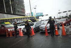 Cierre de vías hacia el Centro de Lima provoca caos vehicular en zonas aledañas (FOTOS)