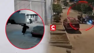 SMP: falso repartidor de delivery balea vivienda y huye junto a cómplice en motocicleta