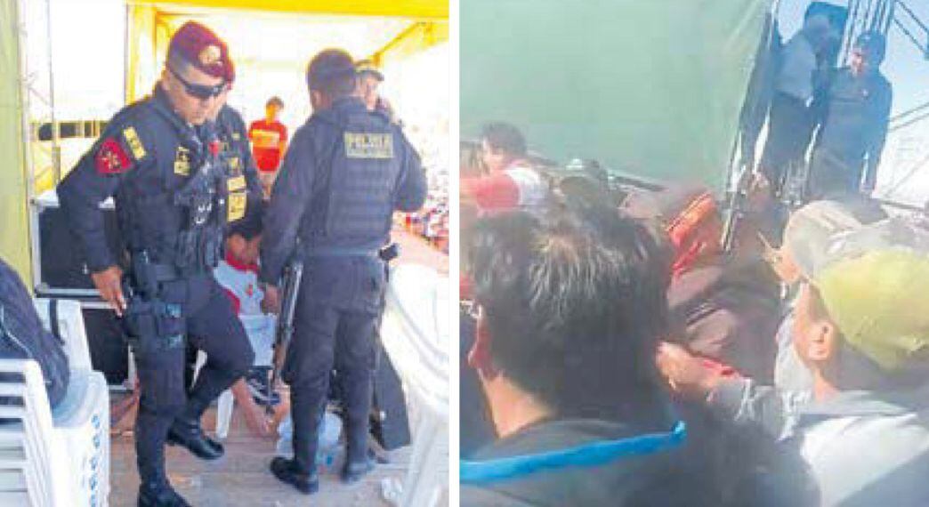 Un grupo de pobladores de Apipa agredieron al congresista Edwin Martínez. (Foto: Difusión)