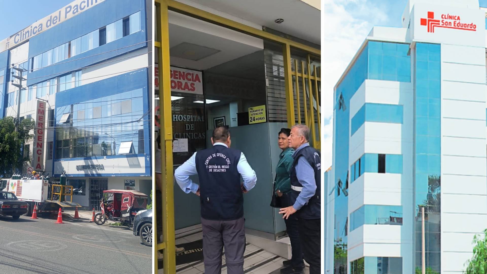 Personal de fiscalización llegó hasta clínicas de Chiclayo para supervisar.