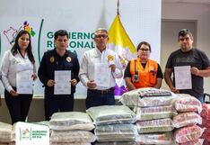 Ica: distribuyen 3.43 toneladas de alimentos a municipios locales