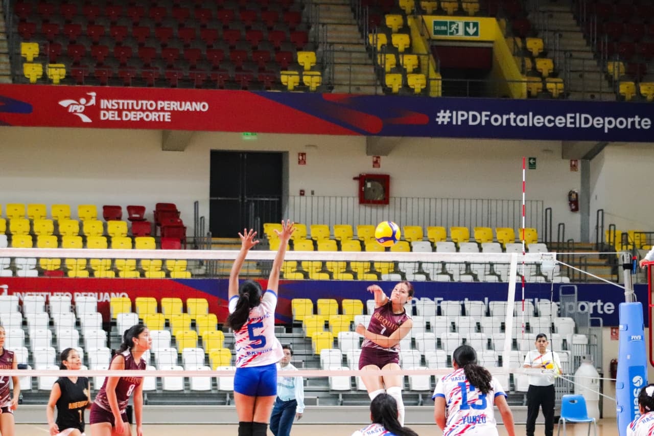 Arequipa pasa a la final en vóley de Juegos Deportivos Nacionales 2026. Foto: Gobierno Regional de Arequipa.