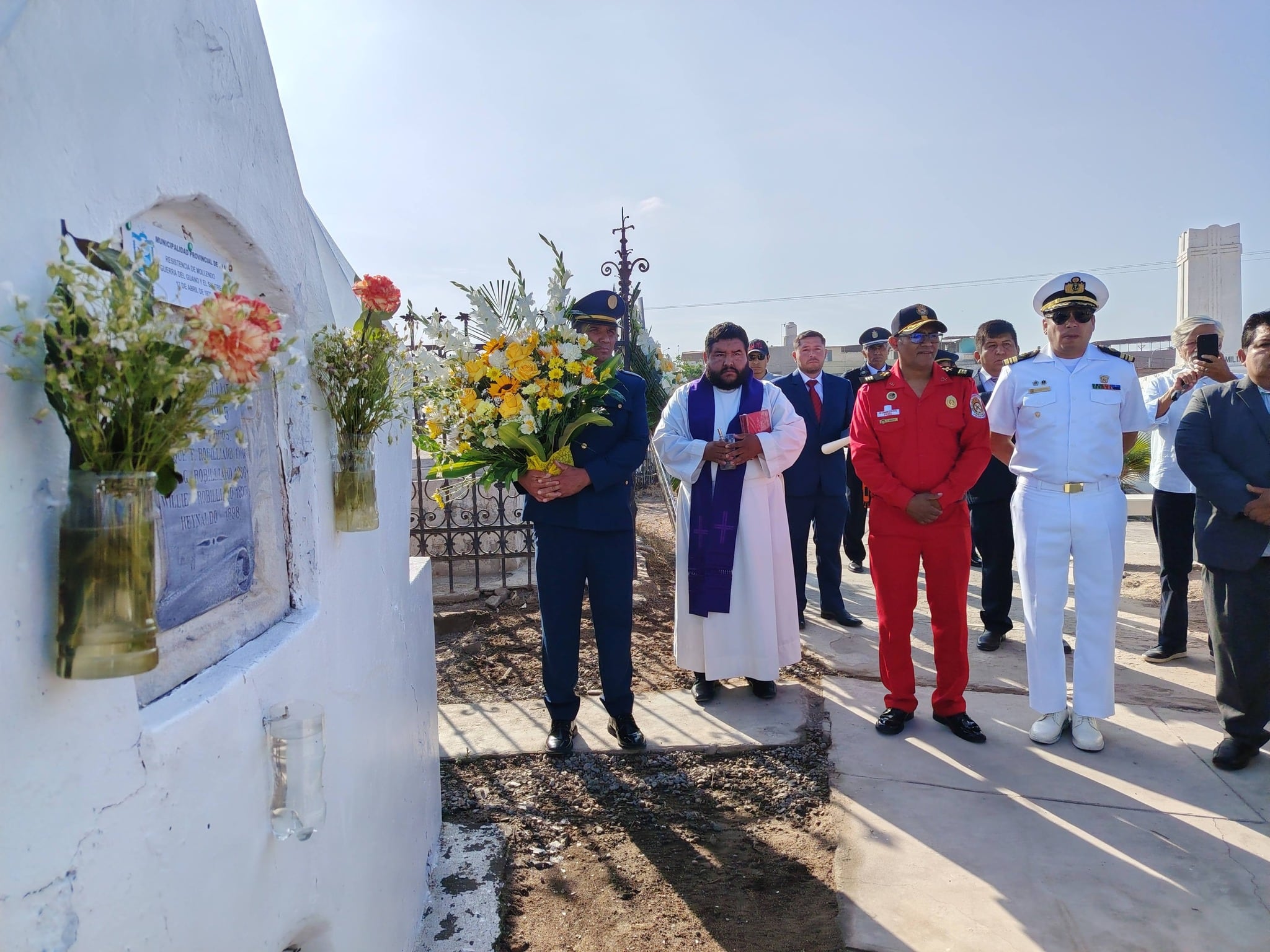 Mollendo honra con solemnidad los 147 años de su resistencia durante la Guerra del Pacífico. Foto: Mollendinos.