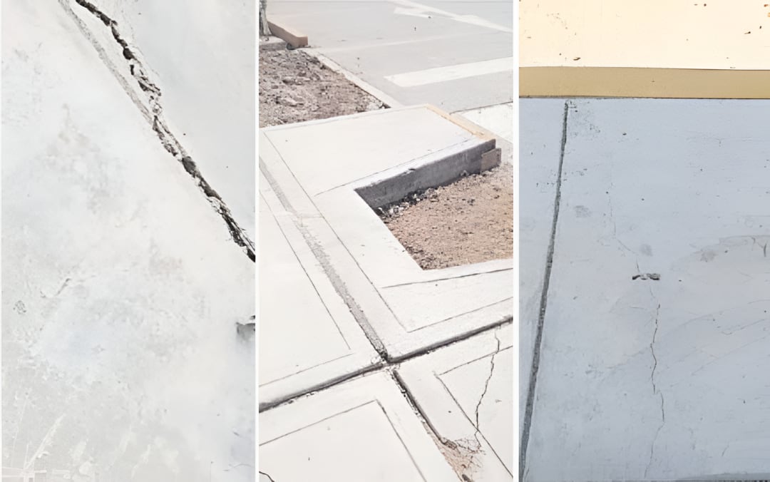 Fisuras en obra del distrito de La Victoria.