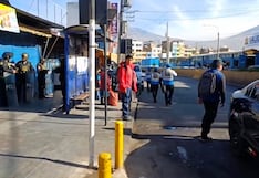 Arequipa: Desalojan paradero informal de “loncheritas” en plataforma comercial Avelino Cáceres