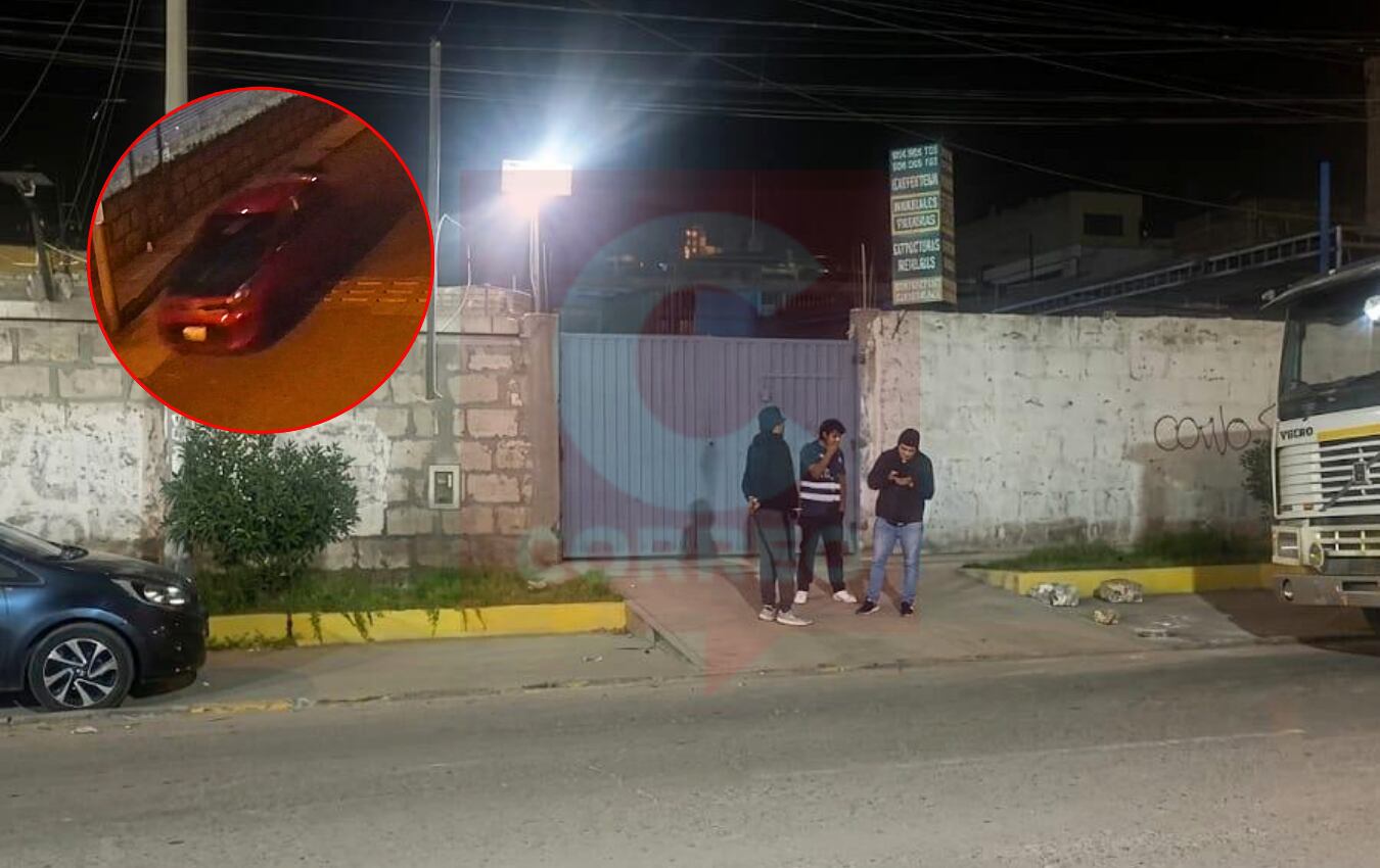 Detienen a dos sospechosos del robo de armas a efectivos policiales en Hunter. Foto: PNP.